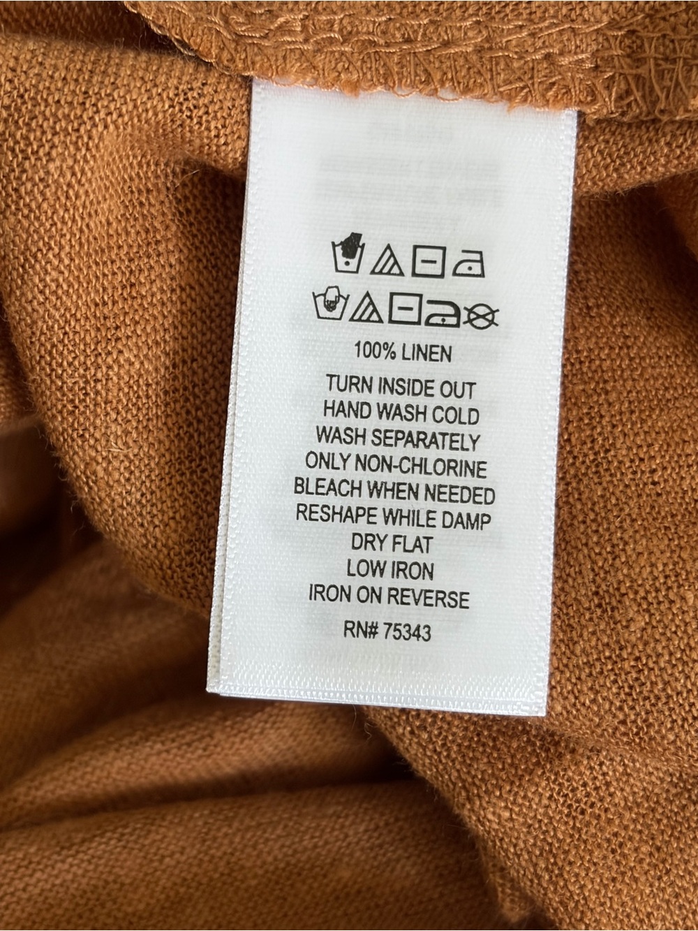 Sigrid Olsen Linen Top - NWT - Women’s XL - Picture 6 of 10